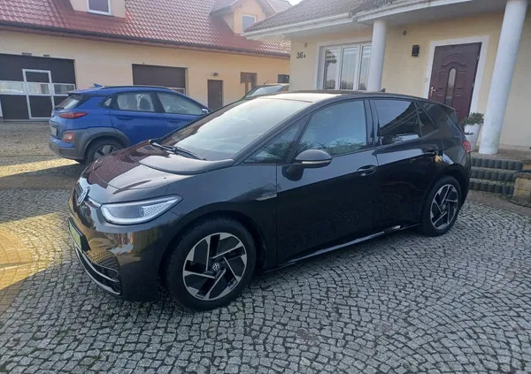 samochody osobowe Volkswagen ID.3 cena 109900 przebieg: 53000, rok produkcji 2021 z Uniejów